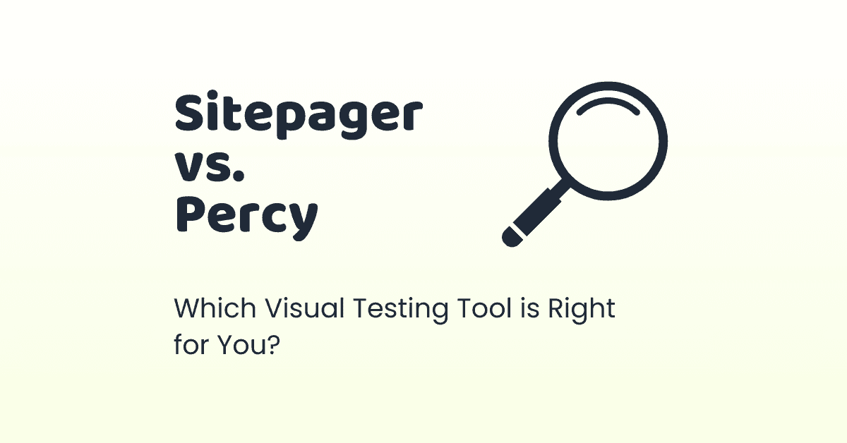 Sitepager vs Percy comparison